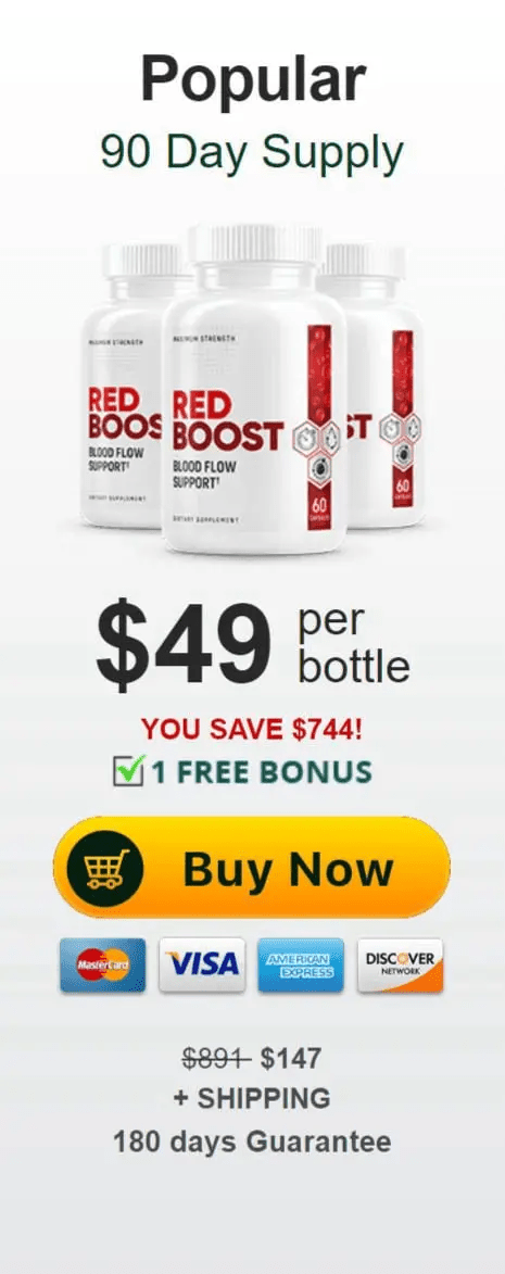 Red Boost bottle